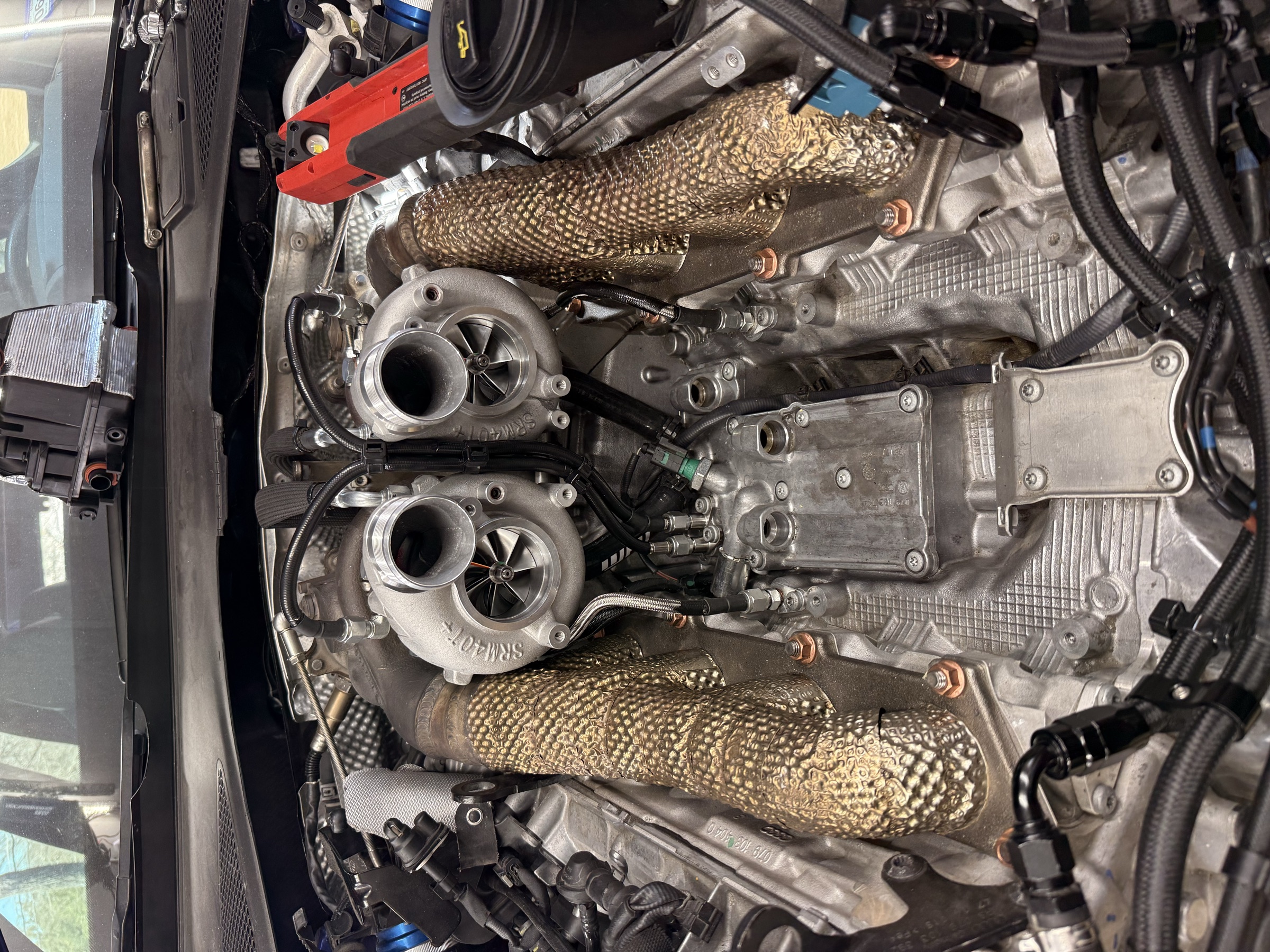 Twin-turbo, built to spec